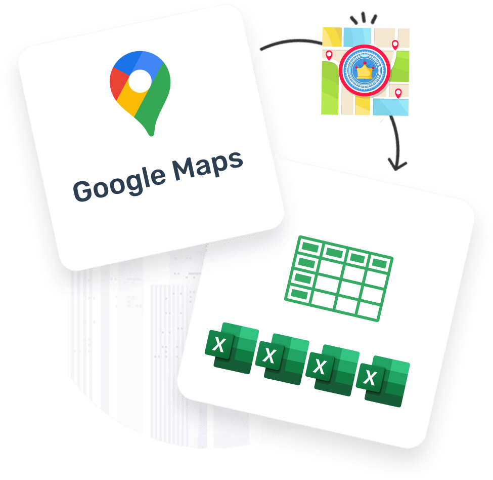 Capture d’écran : organisation des leads exportés (CSV/Excel)