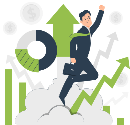 Icône fonctionnalité : amélioration des stratégies commerciales